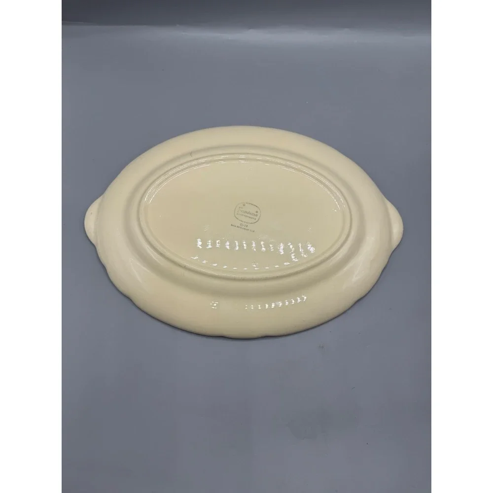 Franciscan Desert Rose Oval Serving Platter 23-73 made‎ in USA pink vintage 1973 - Picture 2 of 3